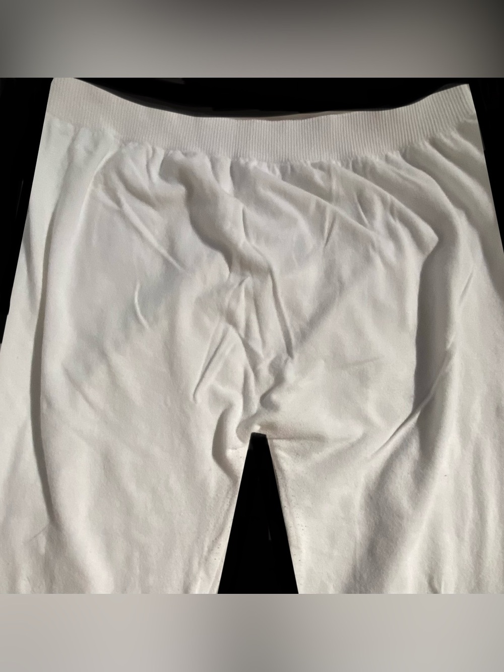 Charlotte Russe White Stretch Leggings